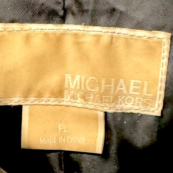 Michael Kors women’s leather jacket size PL - Picture 2 of 3